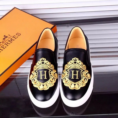 Hermes Men Loafers--010